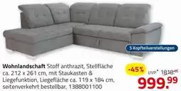 ROLLER Wohnlandschaft Angebot