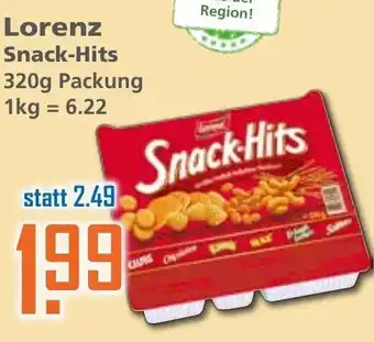 Klaas und Kock Lorenz Snack Hits 320g Angebot