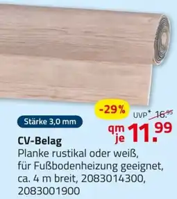 ROLLER CV-Belag Angebot