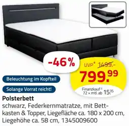 ROLLER Polsterbett Angebot