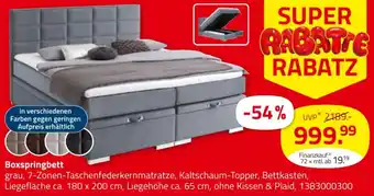 ROLLER Boxspringbett Angebot