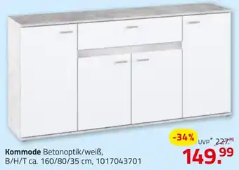 ROLLER Kommode Angebot