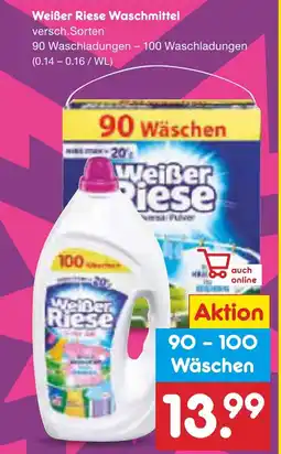 Netto Marken-Discount Weißer Riese Waschmittel Angebot
