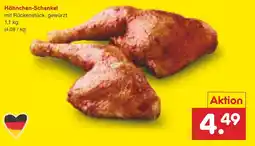 Netto Marken-Discount Hähnchen-Schenkel Angebot