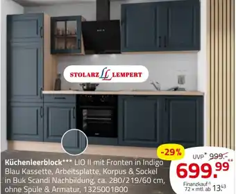 ROLLER STOLARZ LEMPERT Küchenleerblock Angebot