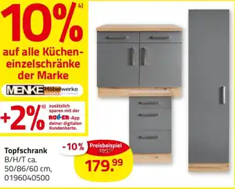 ROLLER MENKE Möbelwerke Topfschrank Angebot