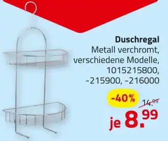 ROLLER Duschregal Angebot