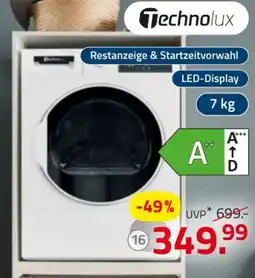 ROLLER Technolux Wärmepumpentrockner Angebot