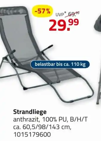ROLLER Strandliege Angebot