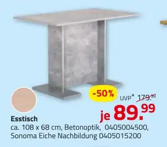 ROLLER Esstisch Angebot