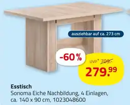 ROLLER Esstisch Angebot