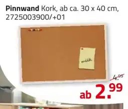ROLLER Pinnwand Angebot