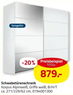 ROLLER Schwebetürenschrank Angebot