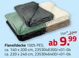 ROLLER Flanelldecke Angebot