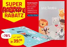 ROLLER Kinderteppich Angebot