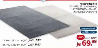 ROLLER Kunstfellteppich Angebot