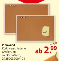 ROLLER Pinnwand Angebot