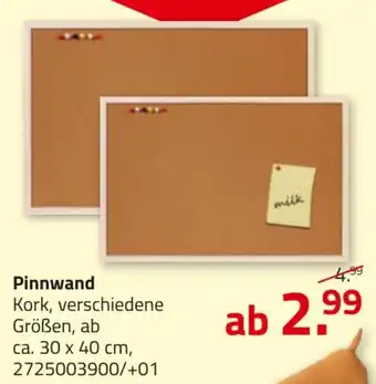 ROLLER Pinnwand Angebot