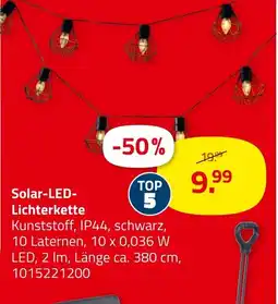 ROLLER Solar-LED- Lichterkette Angebot