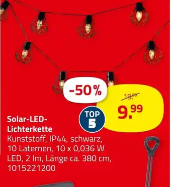 ROLLER Solar-LED- Lichterkette Angebot