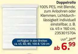 ROLLER Doppelrollo Angebot
