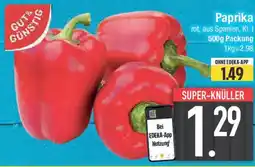 E-Center GUT& GÜNSTIG Paprika Angebot