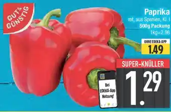 E-Center GUT& GÜNSTIG Paprika Angebot