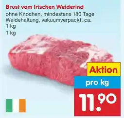 Netto Marken-Discount Brust vom Irischen Weiderind Angebot