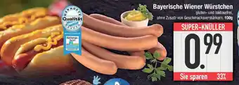 E-Center Bayerische Wiener Würstchen Angebot