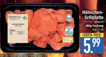 E-Center Hähnchen- Grillplatte Angebot