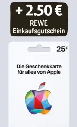 REWE Center Apple Geschenkkarten Angebot