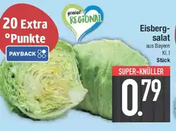 E-Center Eisberg- salat Angebot