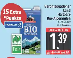 E-Center Berchtesgadener Land Haltbare Bio-Alpenmilch Angebot
