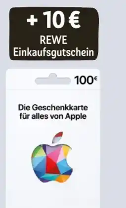 REWE Center Apple Geschenkkarten Angebot