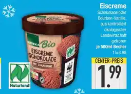 E-Center Eiscreme schokolade oder bourbon-vanille Angebot