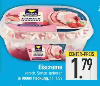 E-Center Eiscreme Angebot
