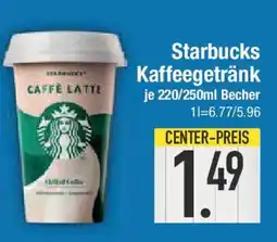 E-Center Starbucks Kaffeegetränk Angebot