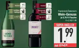 E-Center Frankreich/Österreich Wein-Genuss Angebot