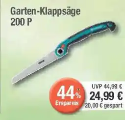 E-Center Garten-Klappsäge 200 P Angebot