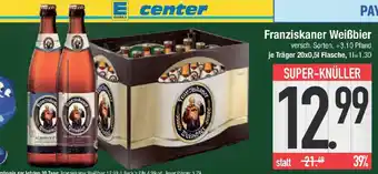 E-Center Franziskaner Weißbier Angebot