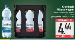 E-Center Krumbach Mineralwasser Angebot