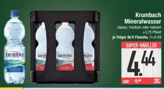 E-Center Krumbach Mineralwasser Angebot
