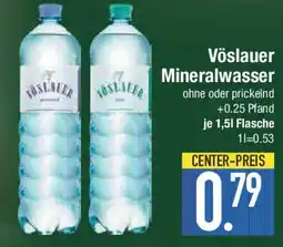 E-Center Vöslauer Mineralwasser Angebot