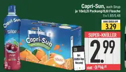 E-Center Capri-Sun, auch Sirup Angebot