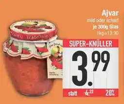 E-Center Ajvar mild oder scharf Angebot