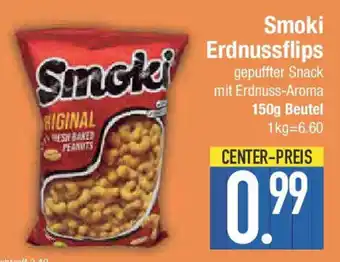 E-Center Smoki Erdnussflips Angebot