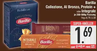 E-Center Barilla Collezione, Al Bronzo, Protein + oder Integrale Angebot