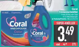 E-Center Coral Feinwaschmittel Angebot
