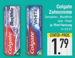 E-Center Colgate Zahncreme Angebot