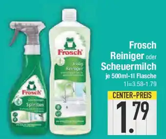 E-Center Frosch Reiniger oder Scheuermilch Angebot